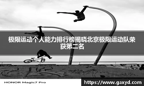 极限运动个人能力排行榜揭晓北京极限运动队荣获第二名